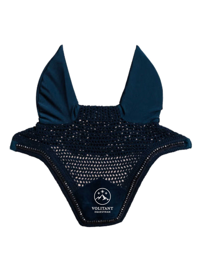 VOLITANT EQUESTRIAN KENTUCKY FLY VEIL WELLINGTON VELVET PEARLS