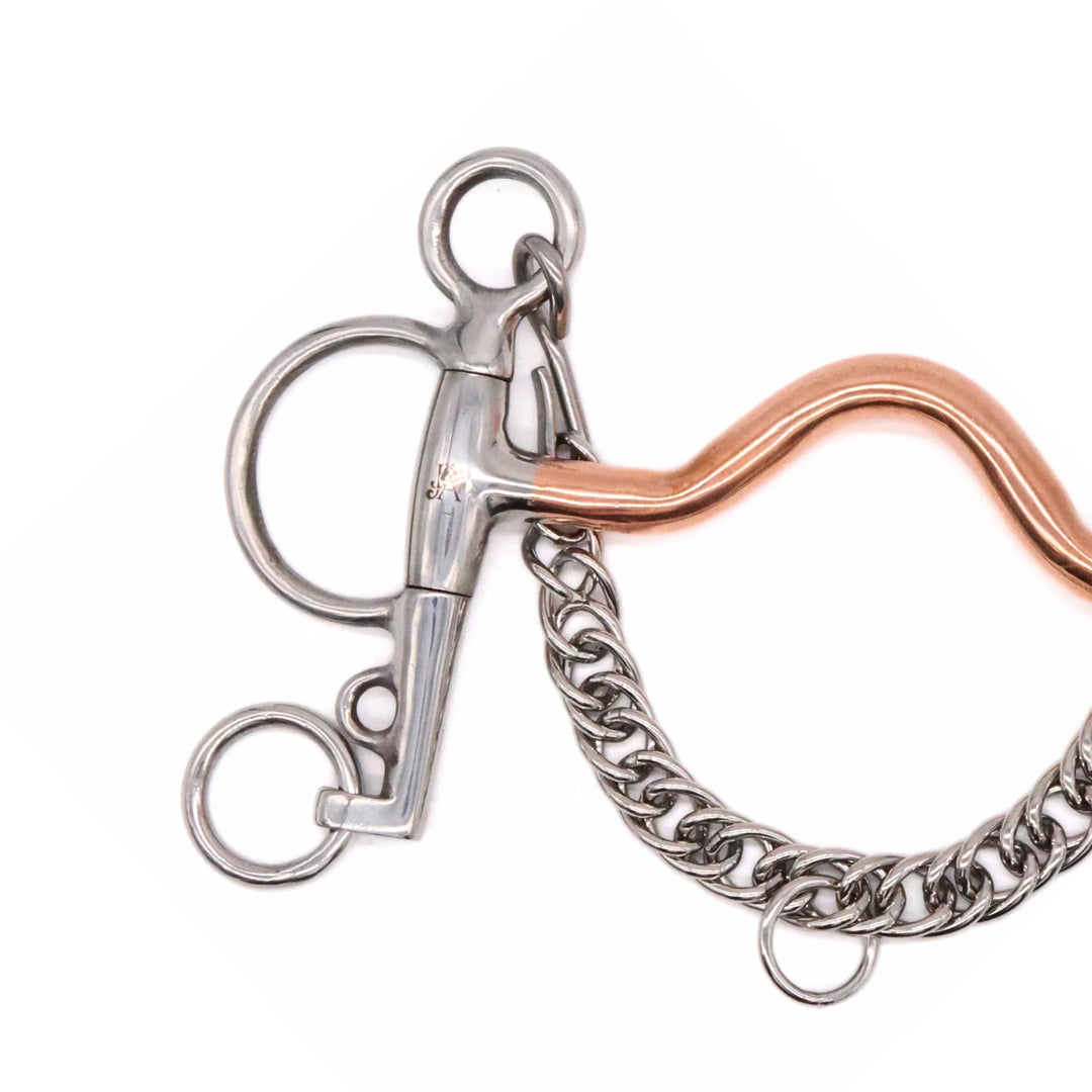 JAE LARGE COPPER PORT PELHAM