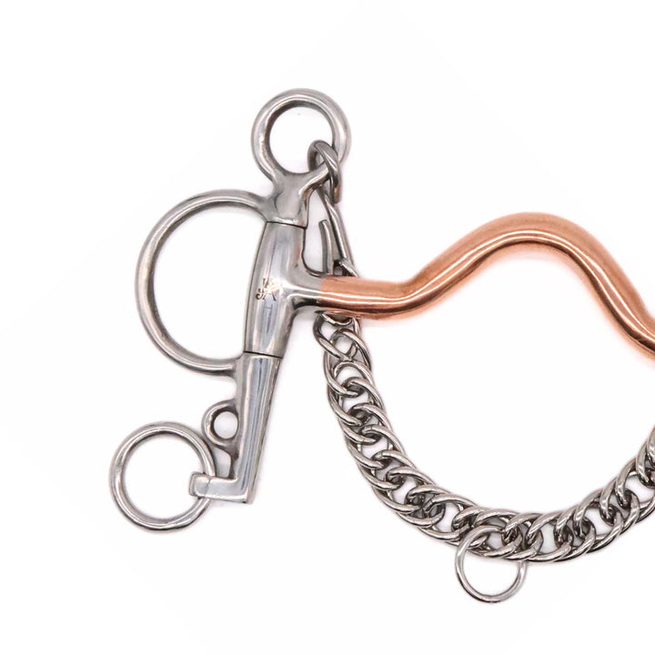 JAE LARGE COPPER PORT PELHAM
