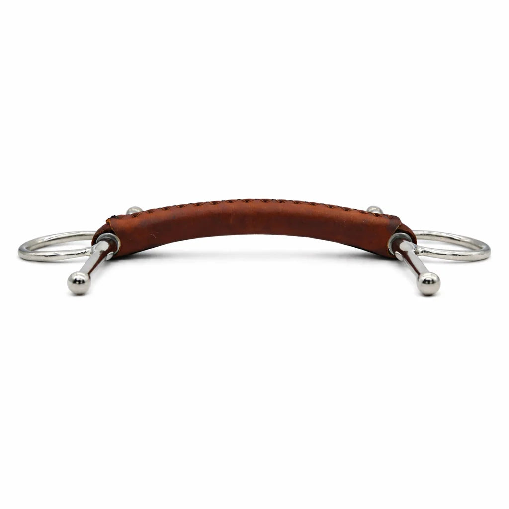 AJR Leather Covered Morph Full Cheek Bit