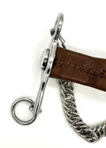 AJR LEATHER COVERED SAM MARSH SHORT SHANK PELHAM