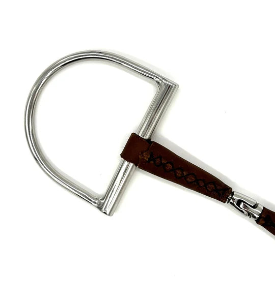 AJR LEATHER HINGE D RING