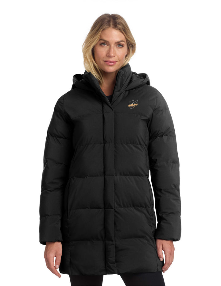 HUNTERVILLE CAVALLO MERCER + METTLE WOMENS LONG PUFFER COAT