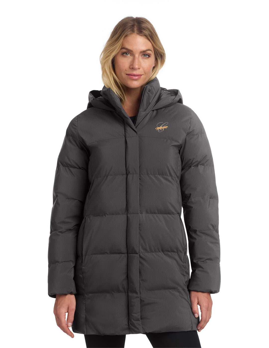 HUNTERVILLE CAVALLO MERCER + METTLE WOMENS LONG PUFFER COAT