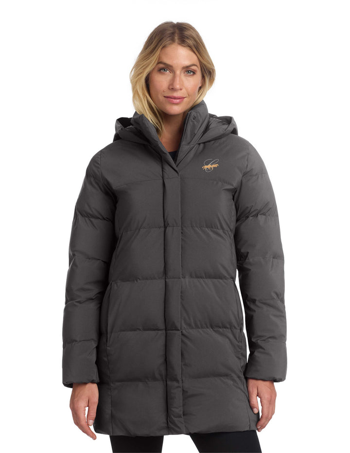 HUNTERVILLE CAVALLO MERCER + METTLE WOMENS LONG PUFFER COAT