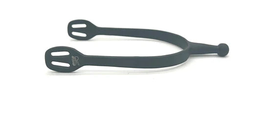 AJR MATTE BLACK ROUND END SPUR
