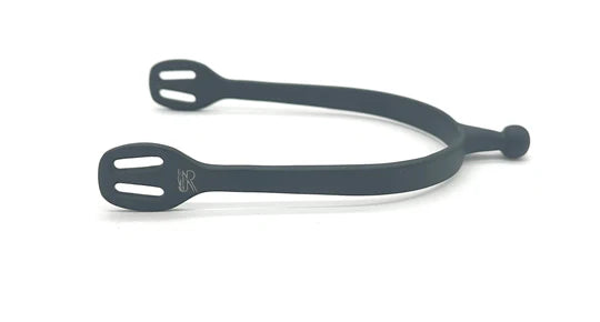 AJR MATTE BLACK ROUND END SPUR