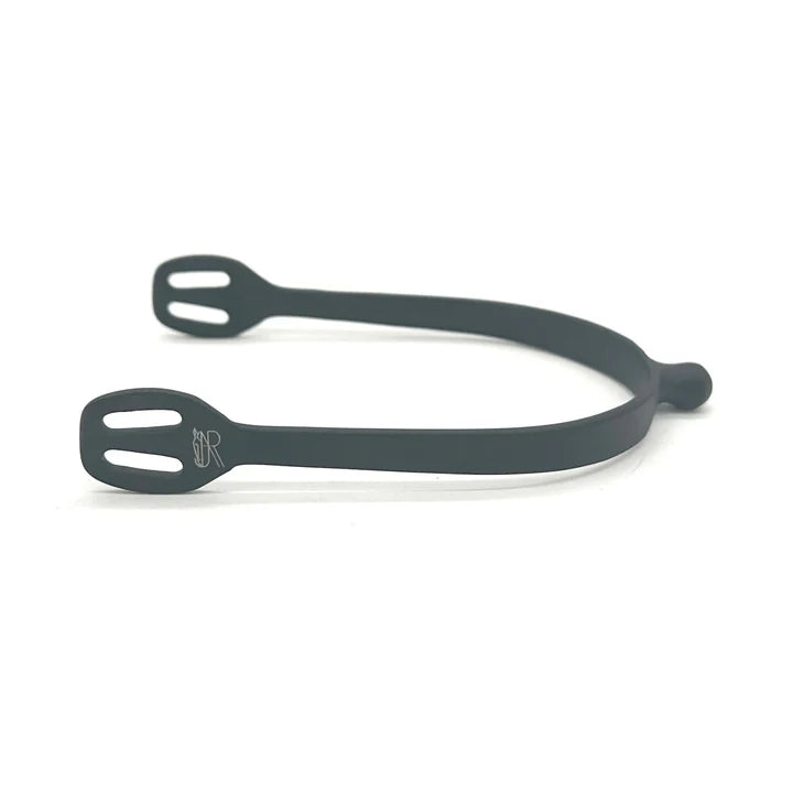 AJR MATTE BLACK ROUND END SPUR