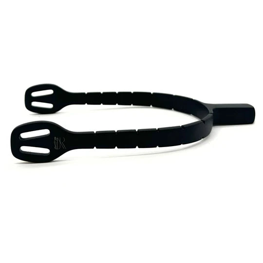 AJR MATTE BLACK SQUARE END SPUR