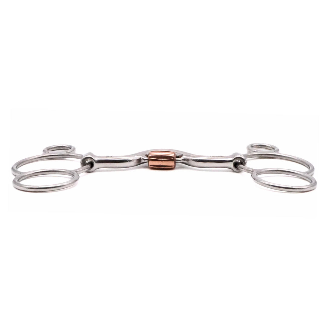 JAE MEDIUM PORT W/ CRICKET ROLLER 2 RING