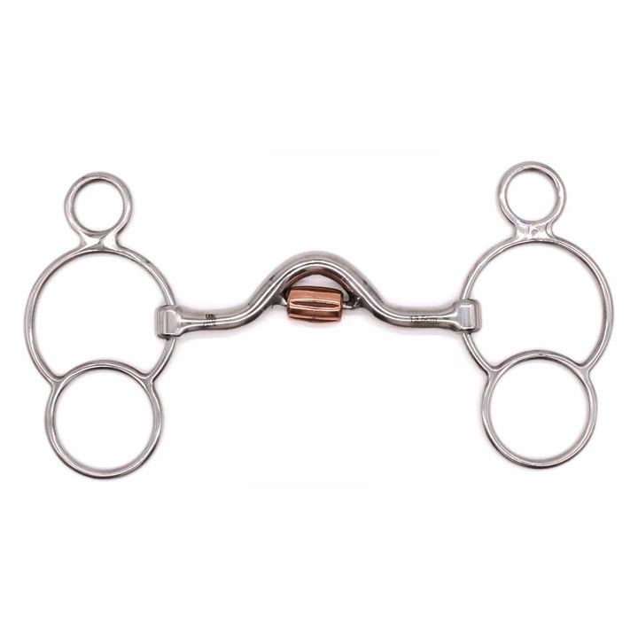 JAE MEDIUM PORT W/ CRICKET ROLLER 2 RING