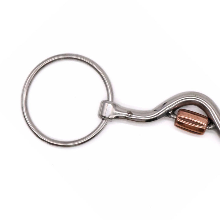 JAE MEDIUM PORT W/ CRICKET ROLLER LOOSE RING