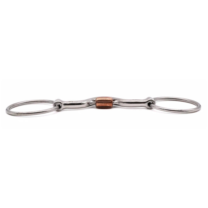 JAE MEDIUM PORT W/ CRICKET ROLLER LOOSE RING