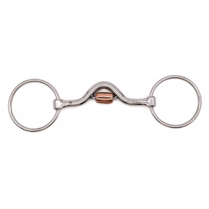 JAE MEDIUM PORT W/ CRICKET ROLLER LOOSE RING
