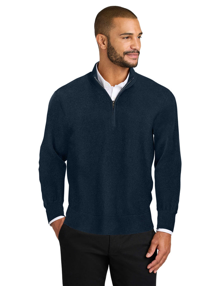 MAGNOLIA RIDGE PORT AUTHORITY MENS 1/4 ZIP SWEATER