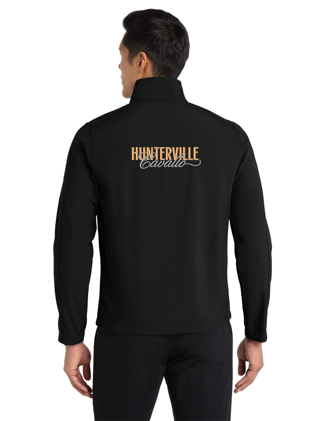 HUNTERVILLE CAVALLO PORT AUTHORITY MENS SOFTSHELL JACKET