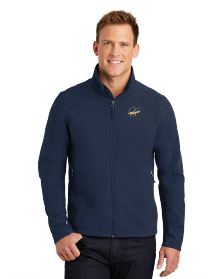 HUNTERVILLE CAVALLO PORT AUTHORITY MENS SOFTSHELL JACKET