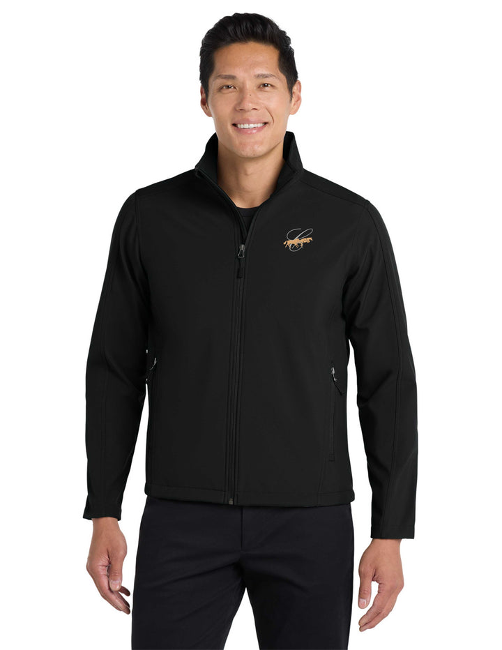 HUNTERVILLE CAVALLO PORT AUTHORITY MENS SOFTSHELL JACKET