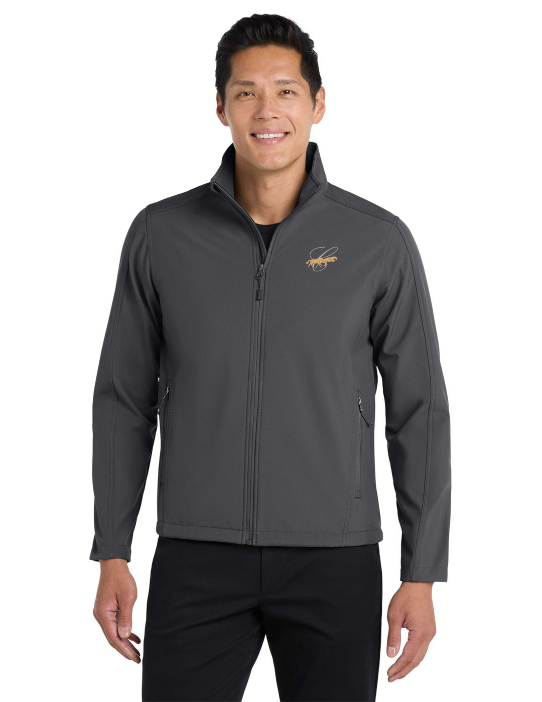 HUNTERVILLE CAVALLO PORT AUTHORITY MENS SOFTSHELL JACKET