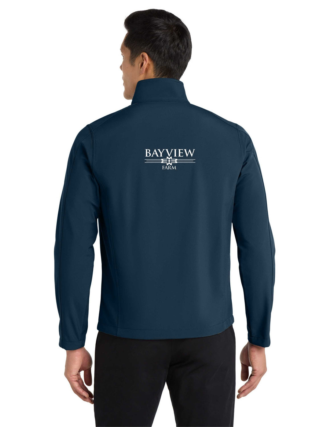 BAYVIEW FARM PORT AUTHORITY MENS SOFTSHELL JACKET