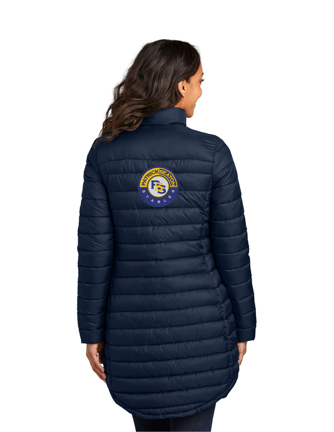 PATRICK SEATON STABLES PORT AUTHORITY WOMEN'S LONG PUFFER JACKET