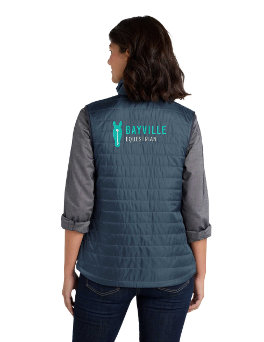 BAYVILLE EQUESTRIAN PORT AUTHORITY WOMENS PUFFER VEST