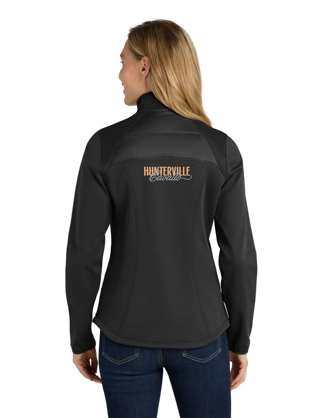 HUNTERVILLE CAVALLO PORT AUTHORITY WOMENS HYBRID SOFT SHELL JACKET