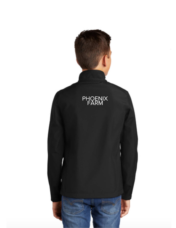 PHOENIX FARM YOUTH PORT AUTHORITY SOFTSHELL JACKET