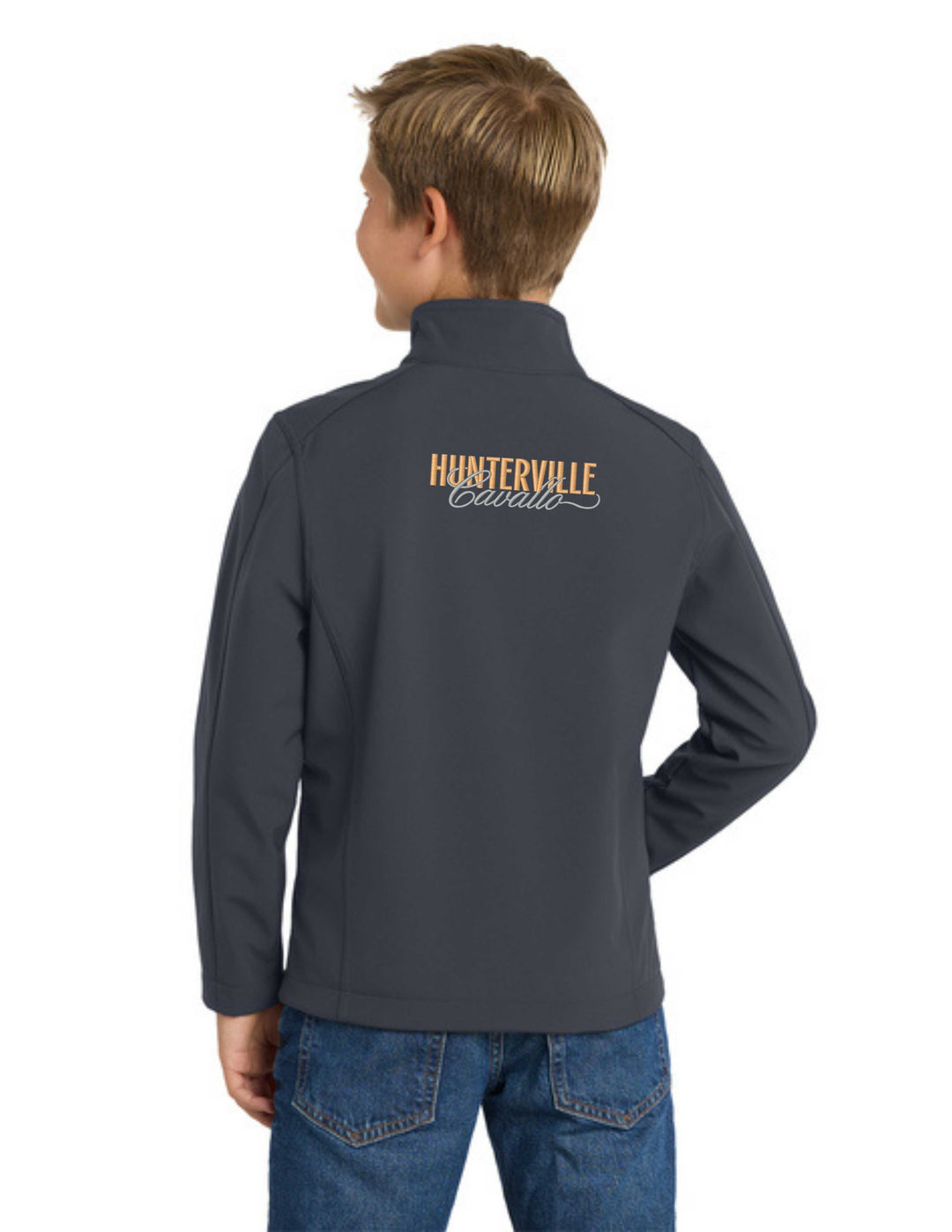 HUNTERVILLE CAVALLO PORT AUTHORITY YOUTH SOFT SHELL JACKET