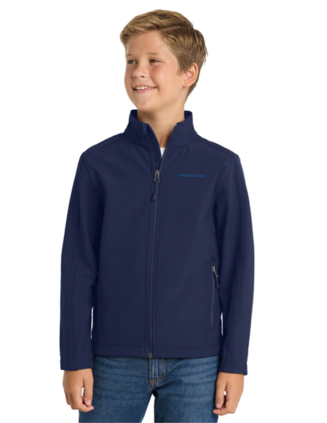 INVERNESS RIDGE PORT AUTHORITY YOUTH SOFTSHELL JACKET