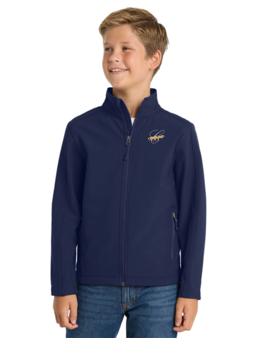 HUNTERVILLE CAVALLO PORT AUTHORITY YOUTH SOFT SHELL JACKET