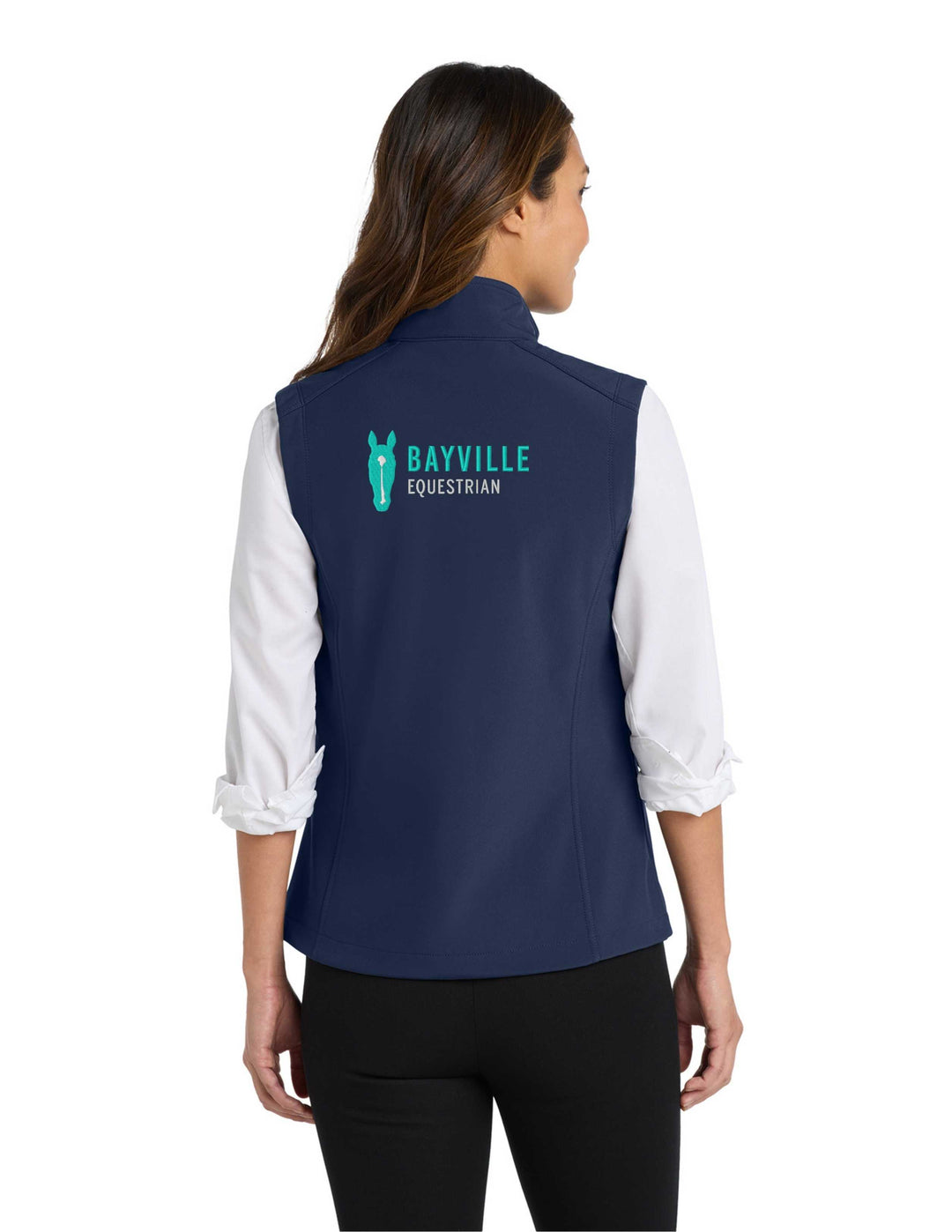 BAYVILLE EQUESTRIAN PORT AUTHORITY WOMENS SOFTSHELL VEST