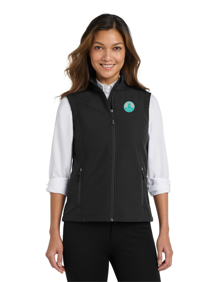 BAYVILLE EQUESTRIAN PORT AUTHORITY WOMENS SOFTSHELL VEST