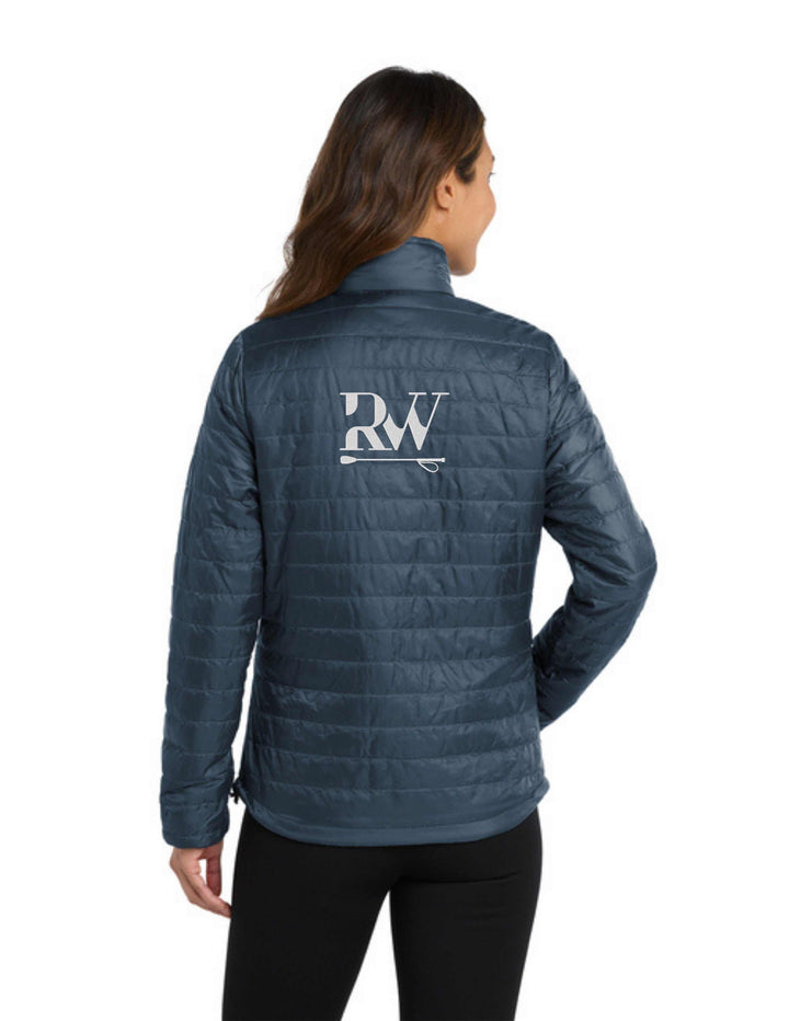 RIVER WOOD STABLES PORT AUTHORITY WOMENS PUFFER JACKET
