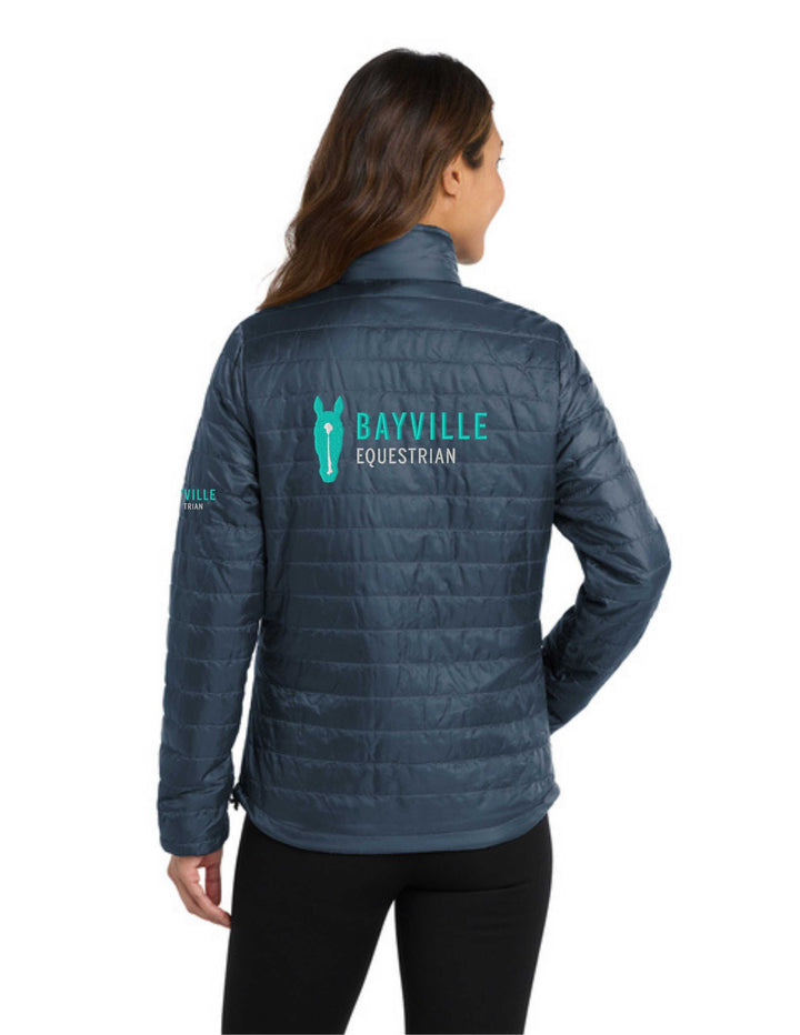 BAYVILLE EQUESTRIAN PORT AUTHORITY WOMENS PUFFER JACKET