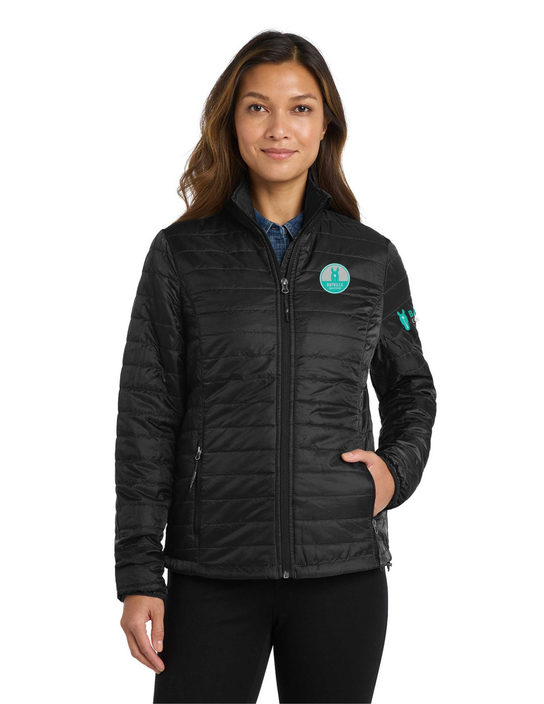 BAYVILLE EQUESTRIAN PORT AUTHORITY WOMENS PUFFER JACKET