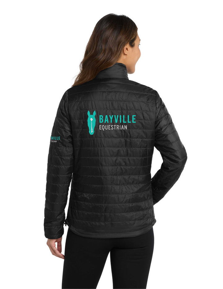 BAYVILLE EQUESTRIAN PORT AUTHORITY WOMENS PUFFER JACKET