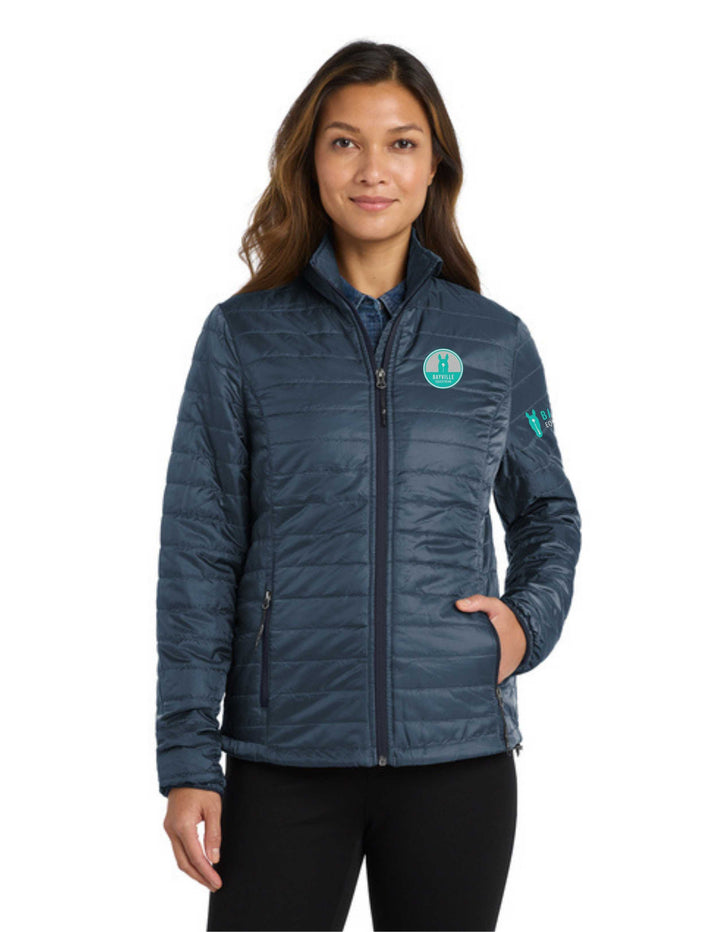 BAYVILLE EQUESTRIAN PORT AUTHORITY WOMENS PUFFER JACKET