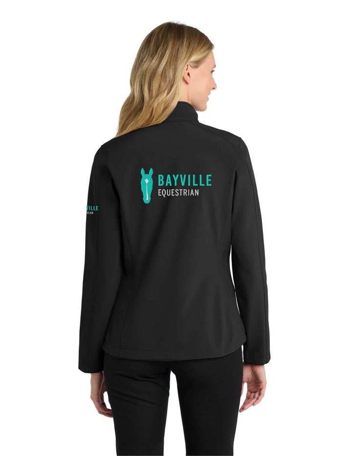 BAYVILLE EQUESTRIAN PORT AUTHORITY WOMENS SOFT SHELL JACKET
