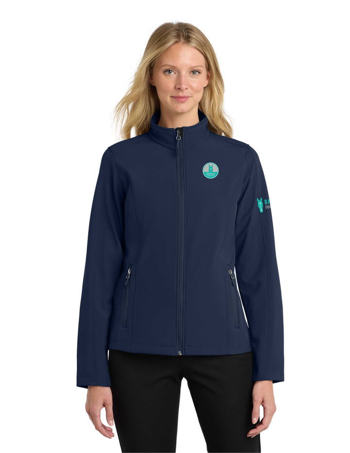 BAYVILLE EQUESTRIAN PORT AUTHORITY WOMENS SOFT SHELL JACKET