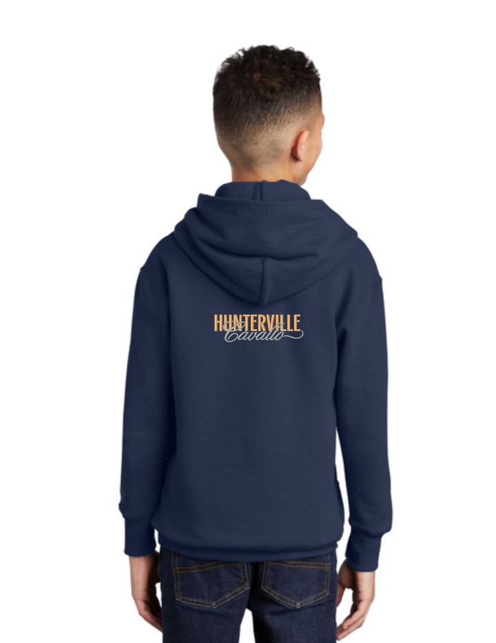 HUNTERVILLE CAVALLO PORT & CO YOUTH HOODIE
