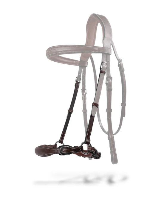 AJR Padded Drop Noseband-Crank