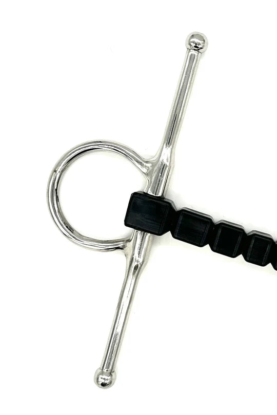 AJR RUBBER BLOCK FIXED FULL CHEEK BIT
