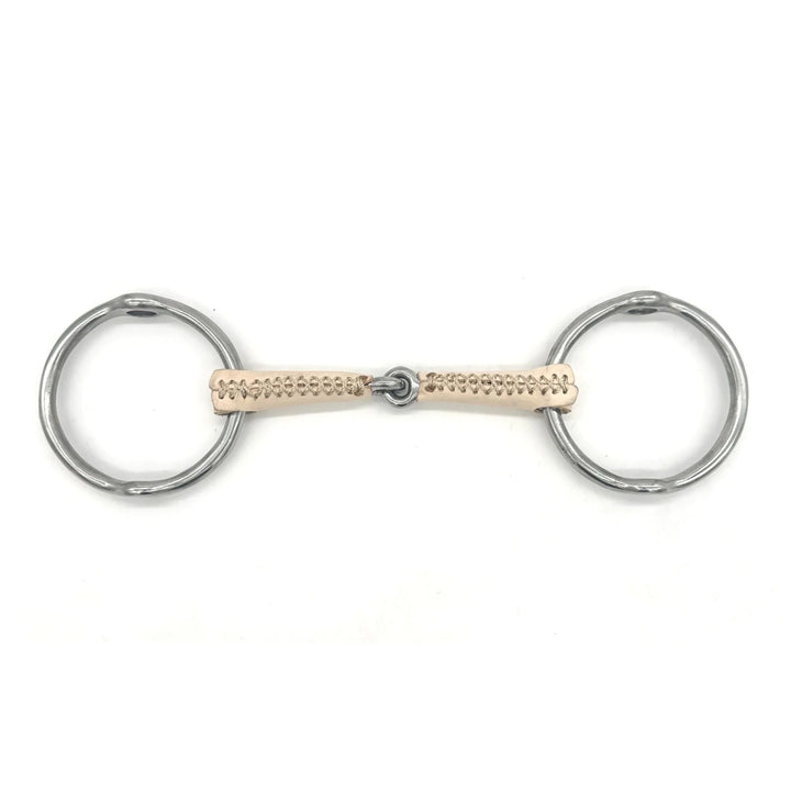 JAE SINGLE JOINTED LEATHER COVERED LOOSE RING GAG