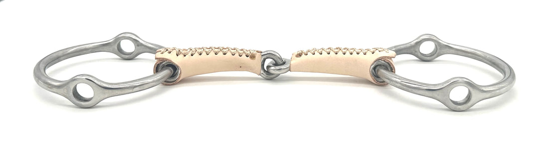 JAE SINGLE JOINTED LEATHER COVERED LOOSE RING GAG