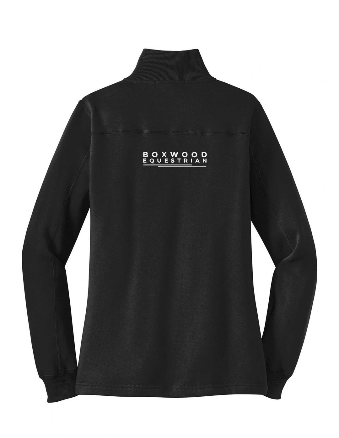 BOXWOOD EQUESTRIAN SPORT-TEK WOMENS 1/4 ZIP SWEATSHIRT