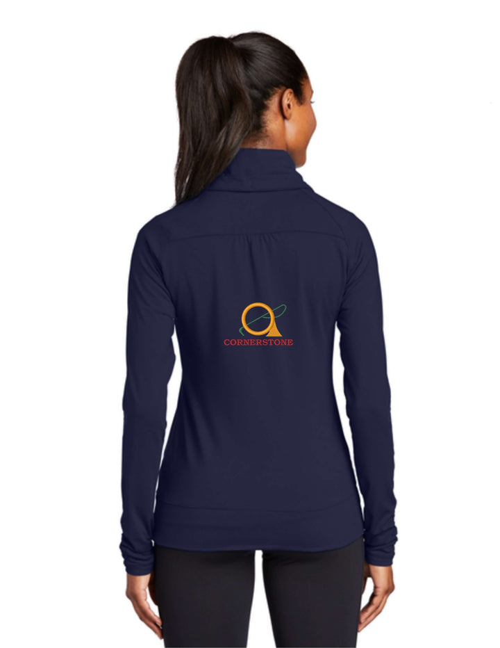 CORNERSTONE WOMEN'S SPORT-TEK FULL ZIP