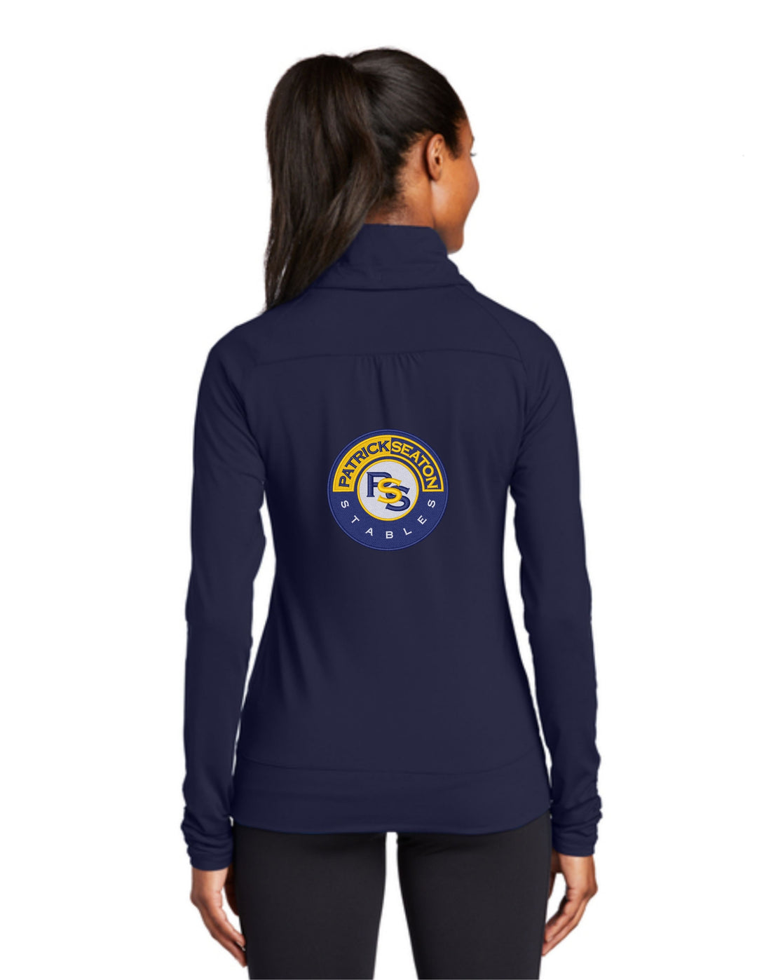 PATRICK SEATON STABLES WOMEN'S SPORT-TEK FULL ZIP