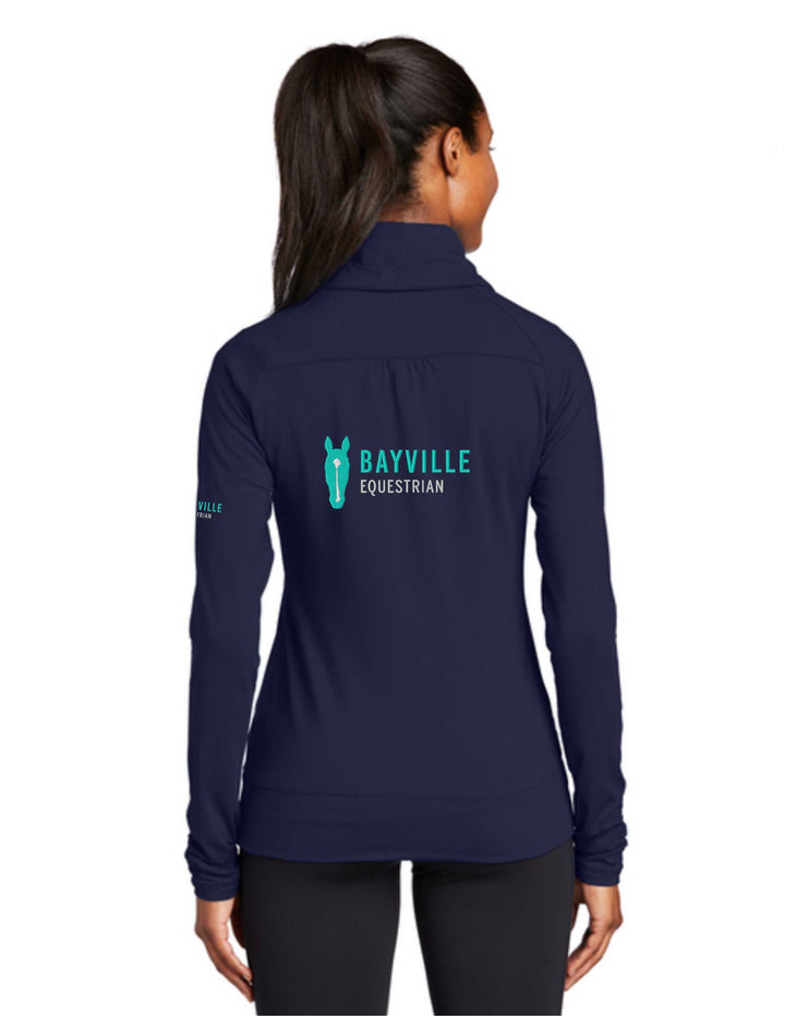 BAYVILLE EQUESTRIAN SPORT-TEK WOMENS FULL ZIP