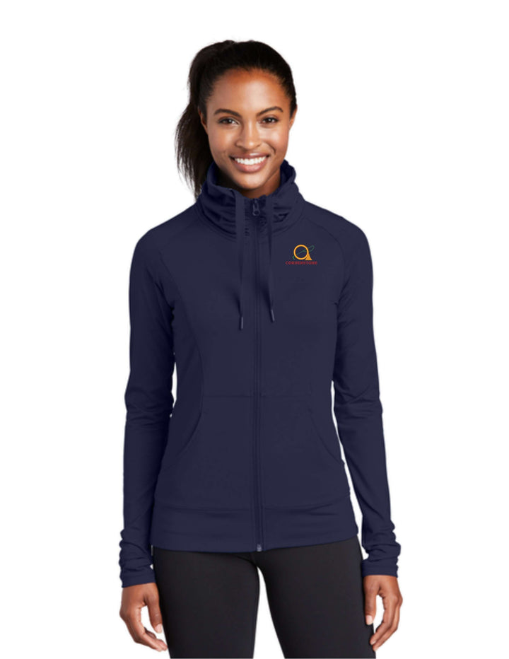 CORNERSTONE WOMEN'S SPORT-TEK FULL ZIP